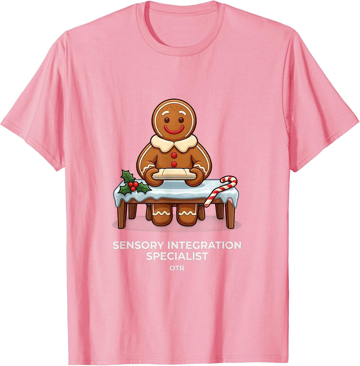 Sensory Integration Specialist OTR Occupational Therapist T-Shirt - Pink