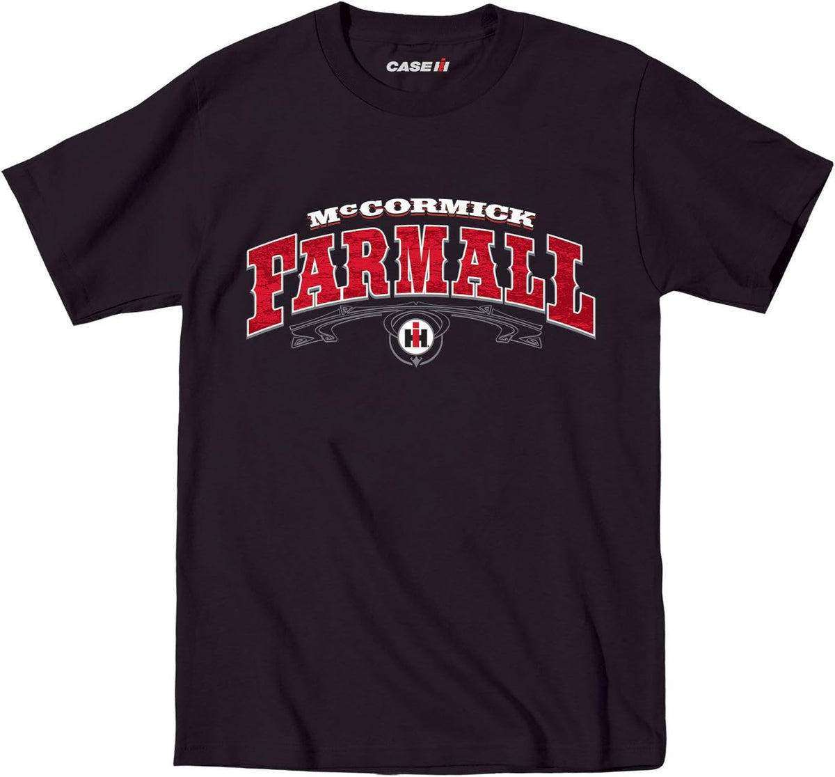Country Casuals Farmall Western - Men's Short Sleeve Graphic T-Shirt - Black