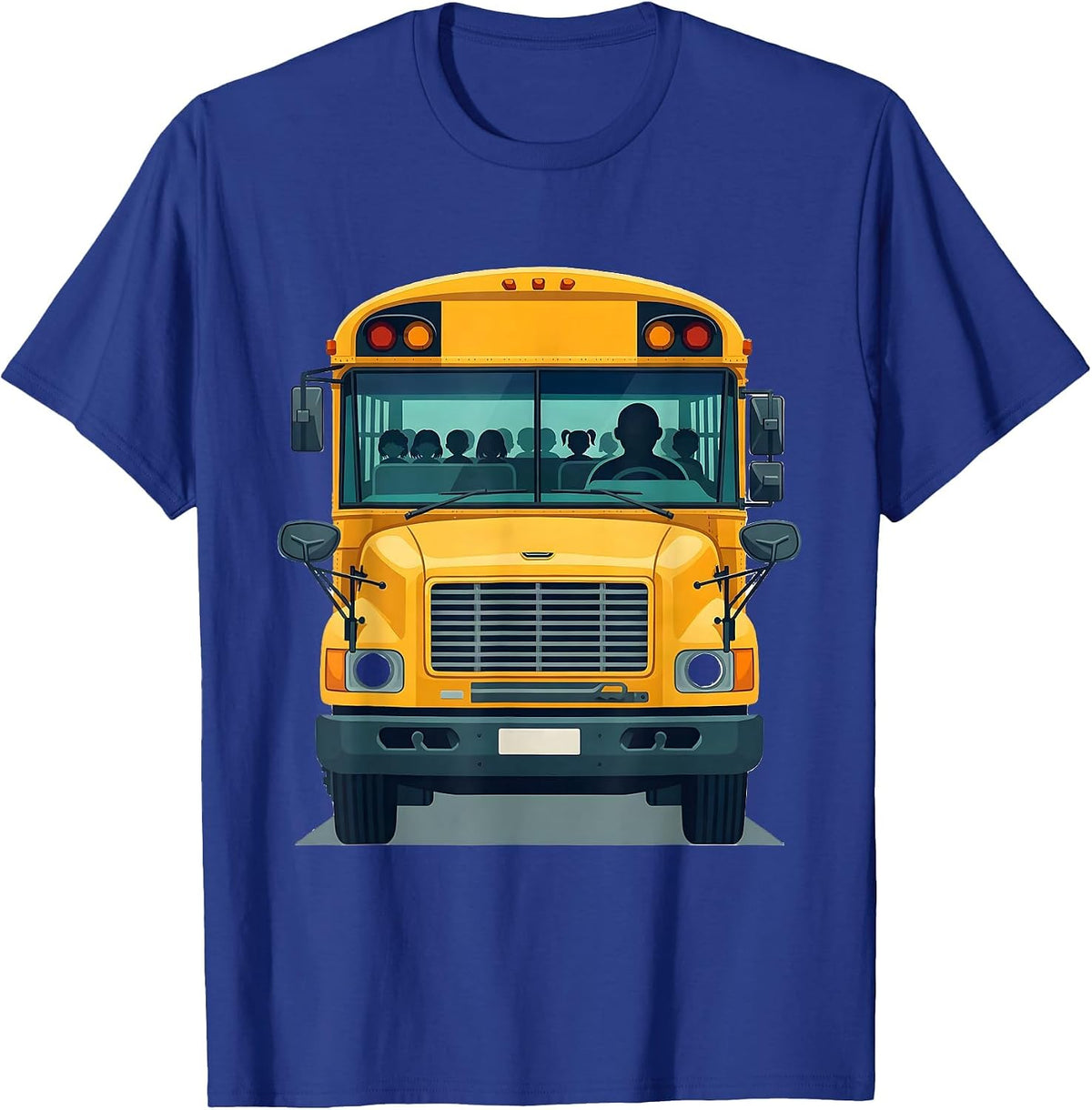 Men's School Bus Driver Funny Appreciation Gift for Drivers T-Shirt - Royal Blue