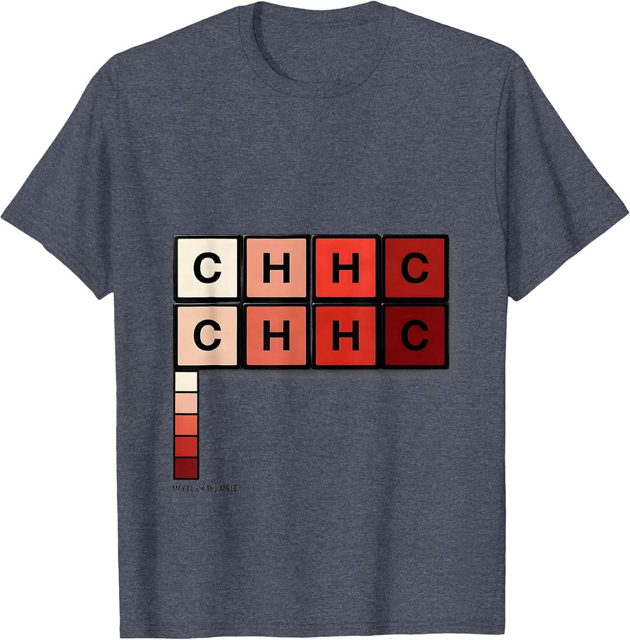 May I Lick The Table Funny Periodic Table Science Teacher T-Shirt - Heather Blue