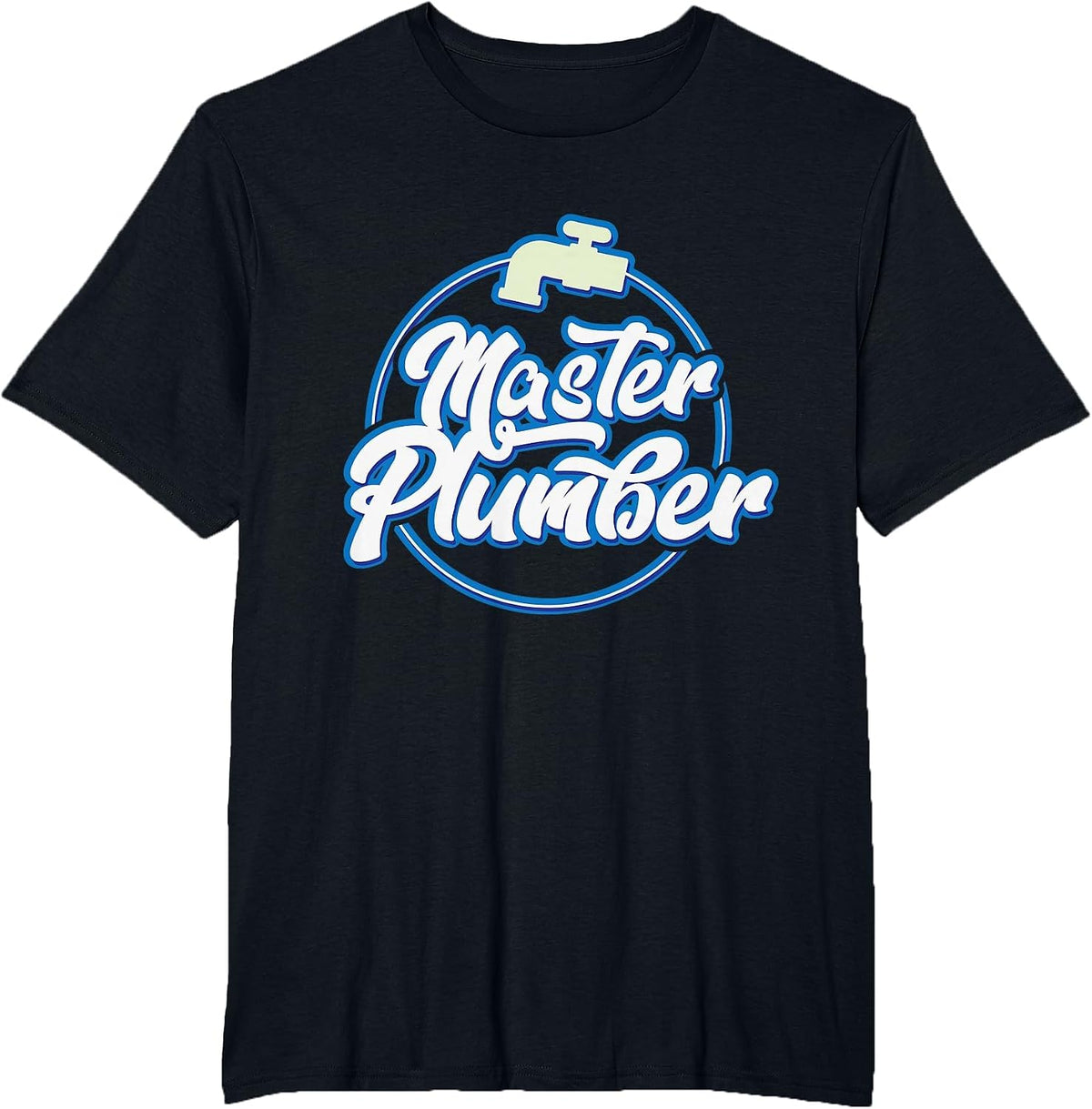 Master Plumber Classy Sassy Smart Assy Master Plumber T-Shirt - Black