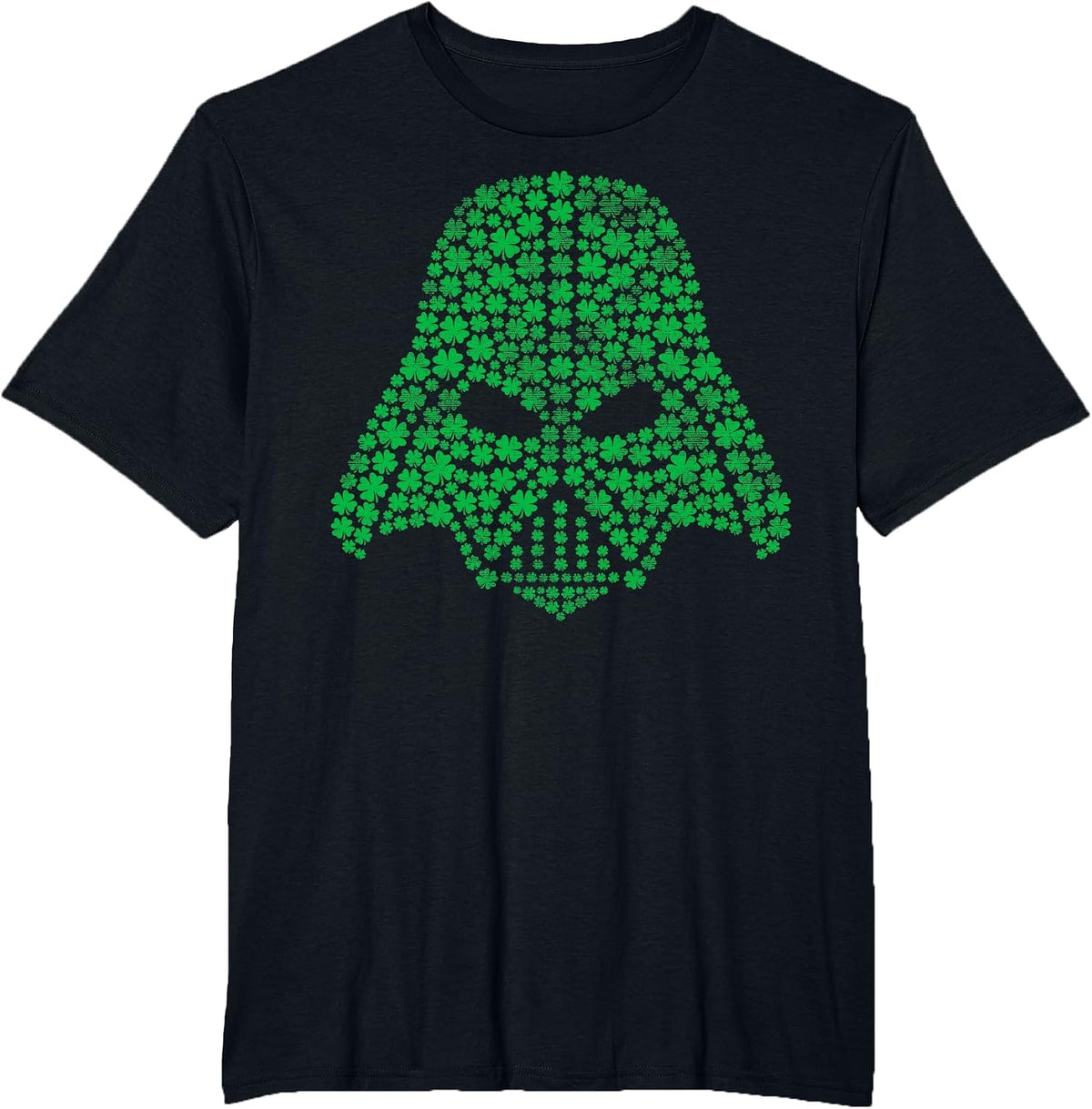 Star Wars Darth Vader Clover Saint Patrick's Graphic T-Shirt T-Shirt - Black