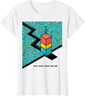 Women's New Year Same 1985 Me Memphis Postmodern 80s Party Costume T-Shirt - White