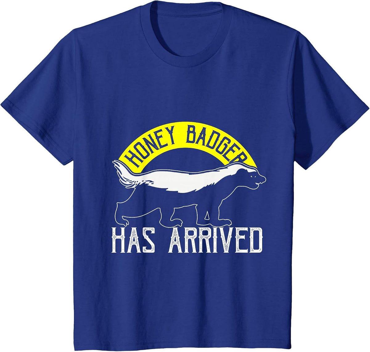 Honey Badger T-Shirt - Royal Blue