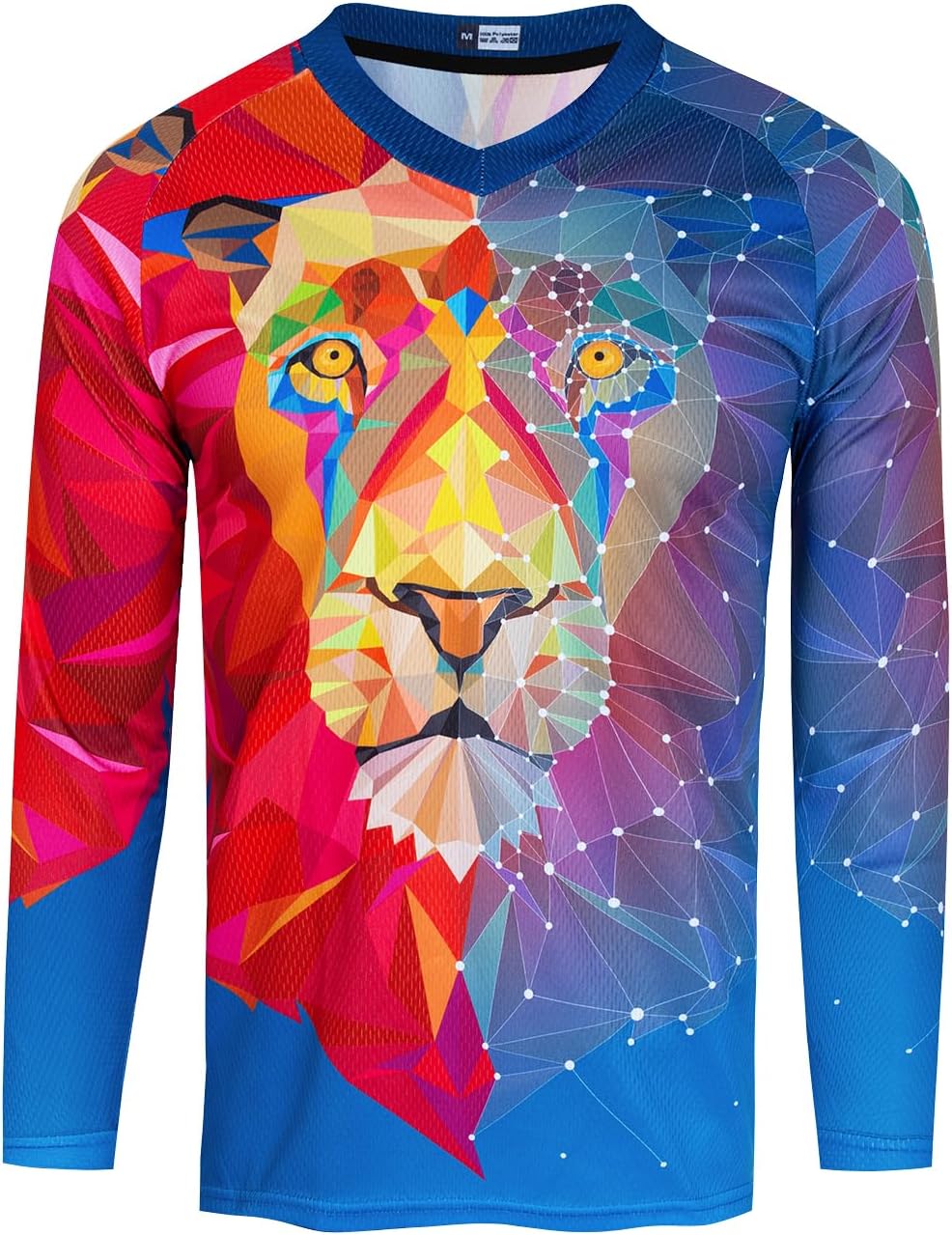 Men's Cycling Jersey Long Sleeve MTB T Shirt Mountain Bike Motorcycle - Cu9030-lj