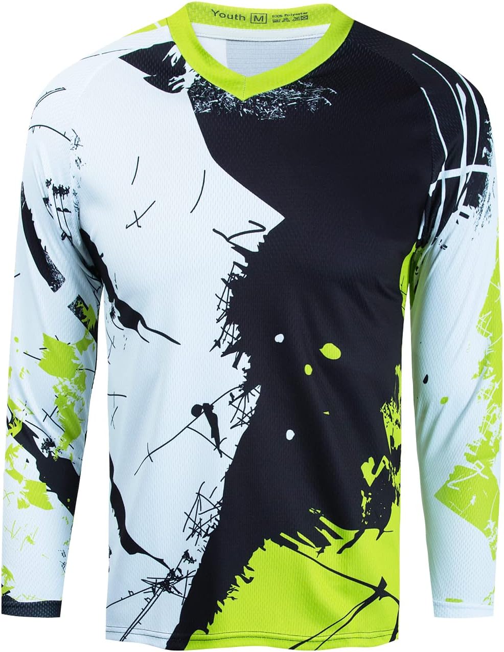 Dirt Bike Jersey Men Cycling Top Mountain Bike Motocross Long Sleeve Shirt Downhill Top Clothing - 242