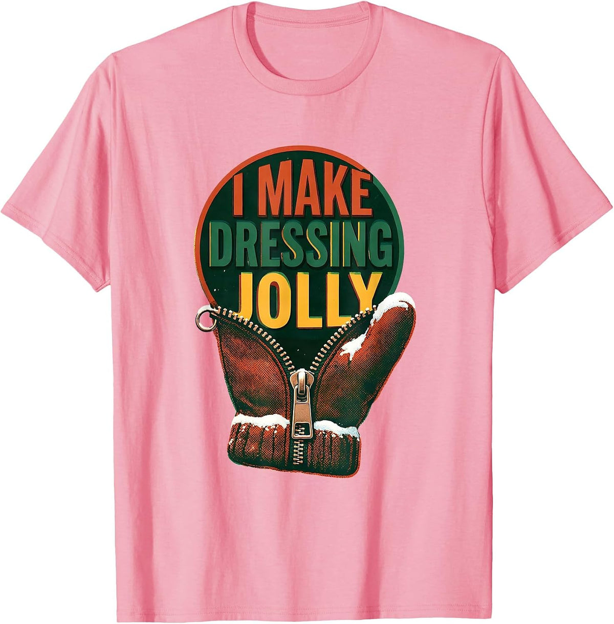 Men's I Make Dressing Jolly Occupational Therapist Christmas T-Shirt - Pink