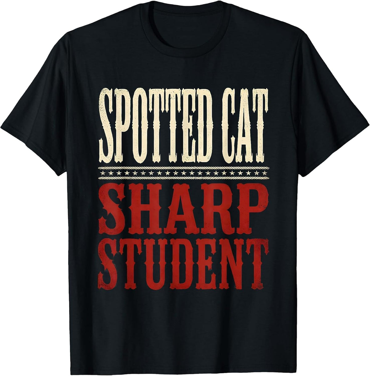 Men's Bengal Cat Lover Back to School Graphic Design T-Shirt - Black