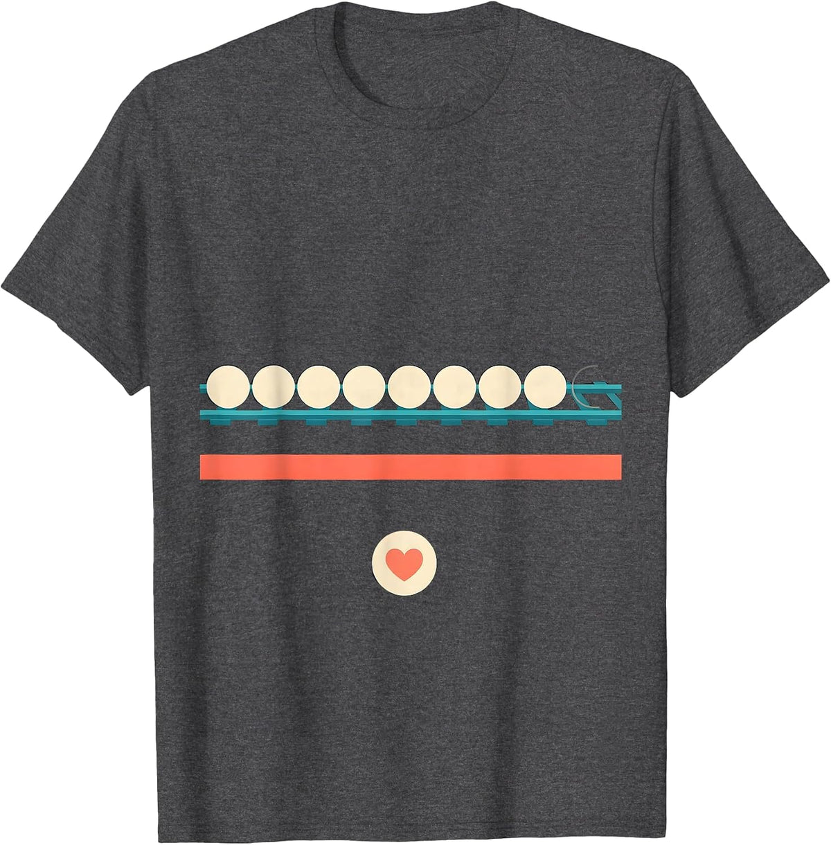 Men's Pluto Demotion Funny Space Science Astronomy Humor T-Shirt - Dark Heather Grey