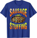 Sausage Stuffing Bootleg 90's Rap Rock Vintage Funny T-Shirt - Royal Blue