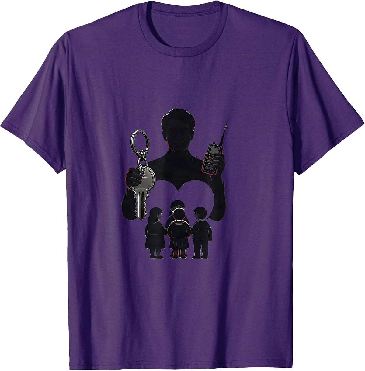 Principal Leader Minimalist Appreciation Gift T-Shirt - Purple