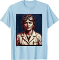 Labor Day Lab Coat Scientist Illustration T-Shirt, Men, Baby Blue, Large - As Pictured