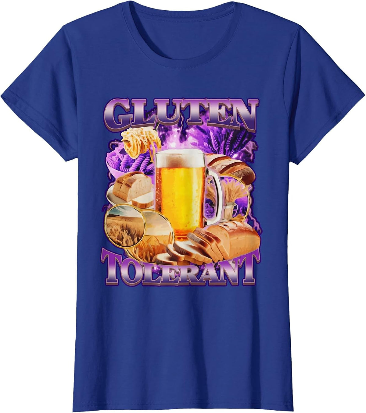 Noodles T-Shirt - Royal Blue