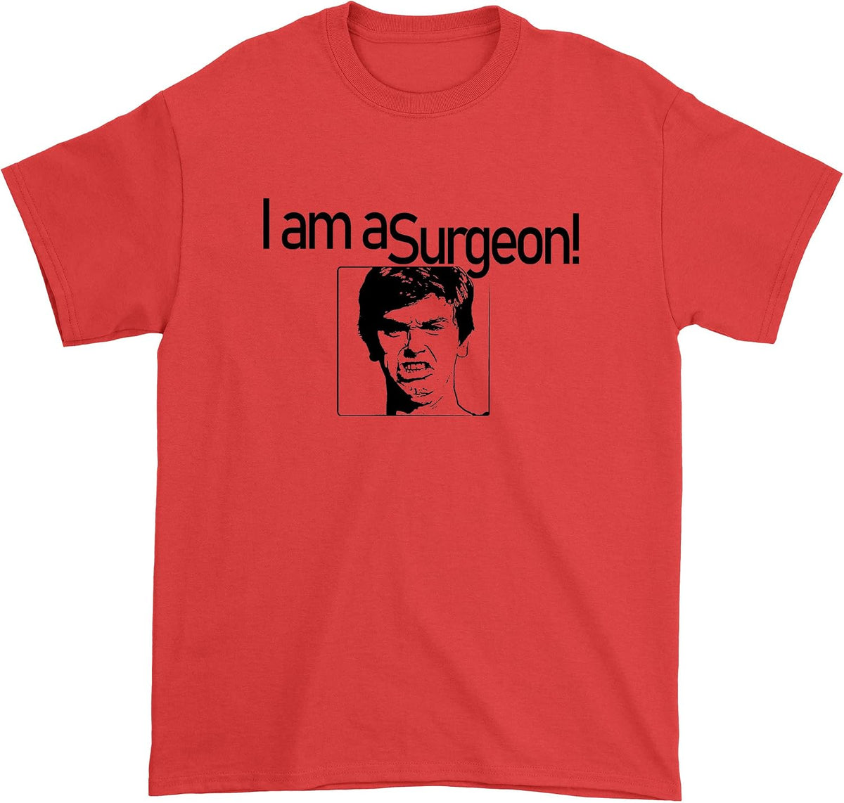 FerociTees I Am A Surgeon Dr Han Mens T-Shirt - Red