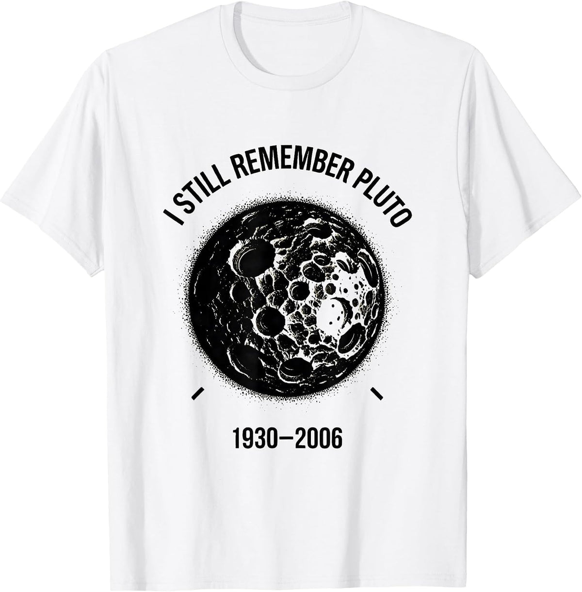 Men's I Still Remember Pluto 1930-2006 Vintage Retro Astronomy T-Shirt - White