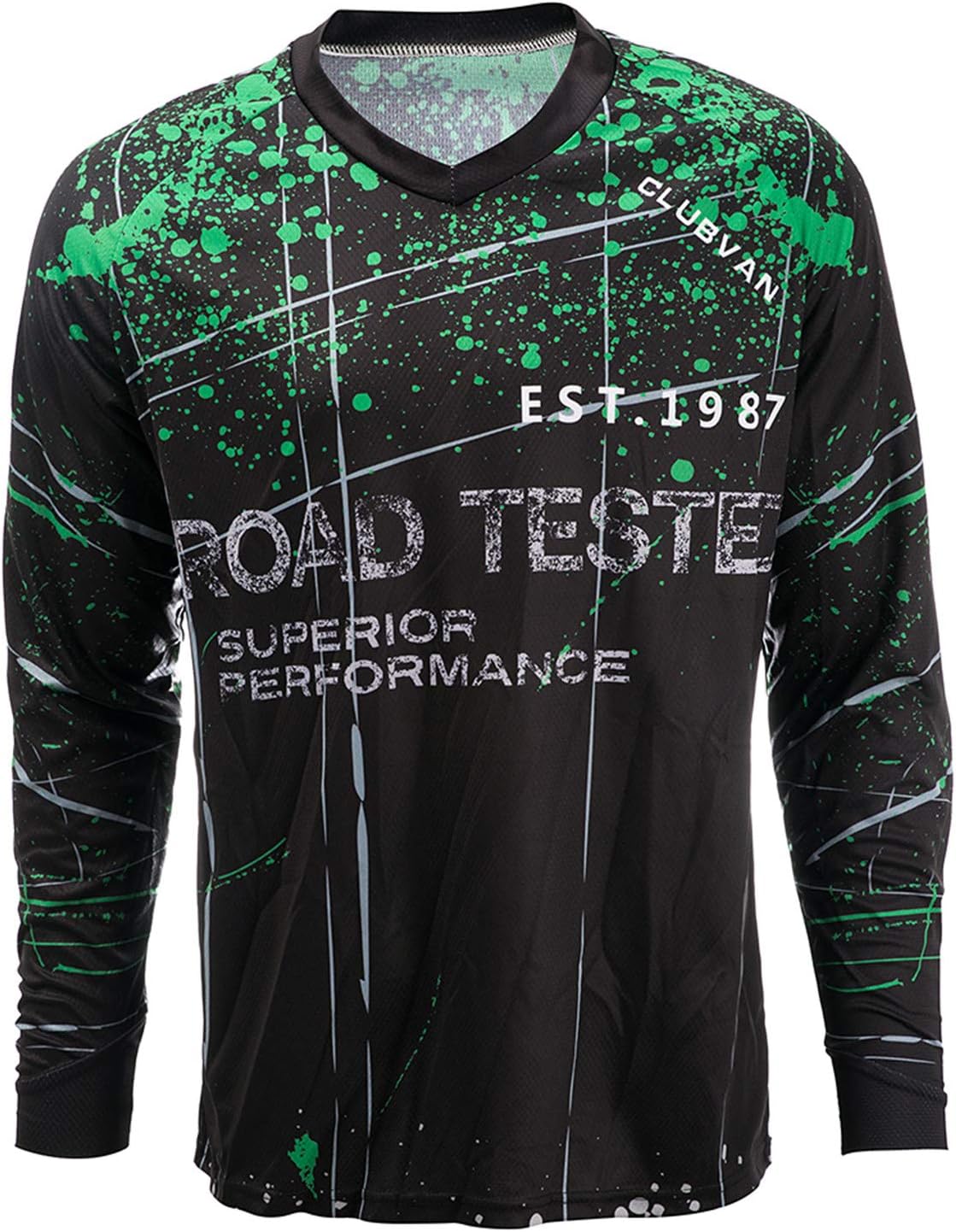 Men's Motocross Jersey Long Sleeve Motocross Shirt Men Mountain Dirt Bike Jersey Downhill Riding Racing Clothing Tops -