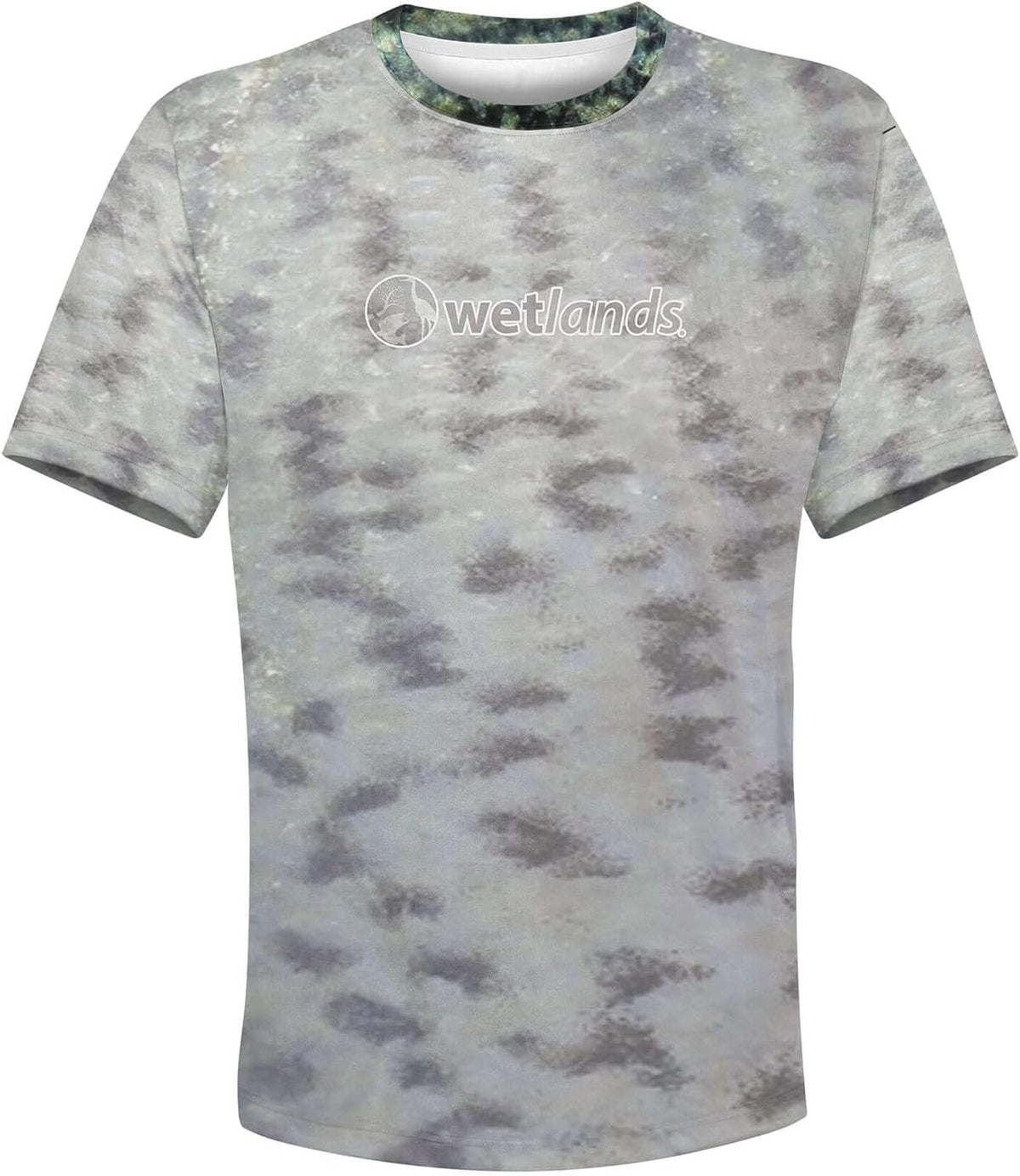 Crappie Shimmer - Unisex Sun Proof Long Sleeve or Short Sleeve Performance Fishing Top 100% American Made - Short