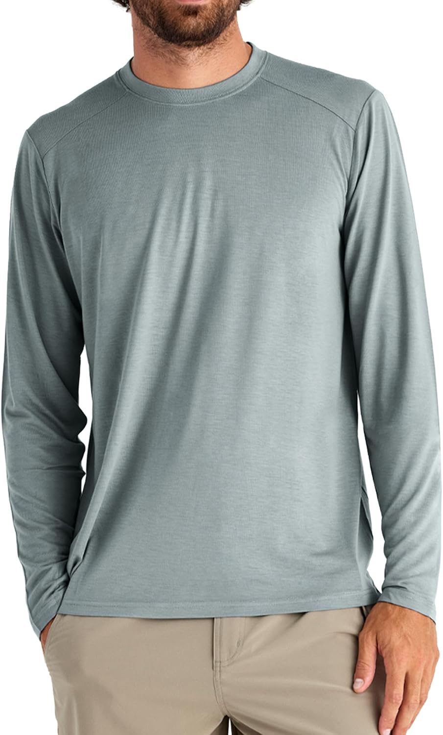 Free Fly Men's Lightweight Long Sleeve Shirt - Slate