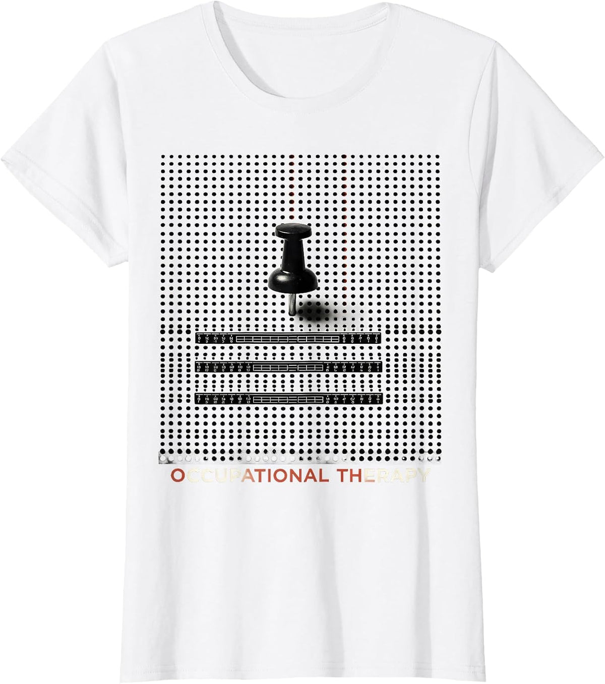 Occupational Therapy Retro Vintage OT Month Celebration T-Shirt - White
