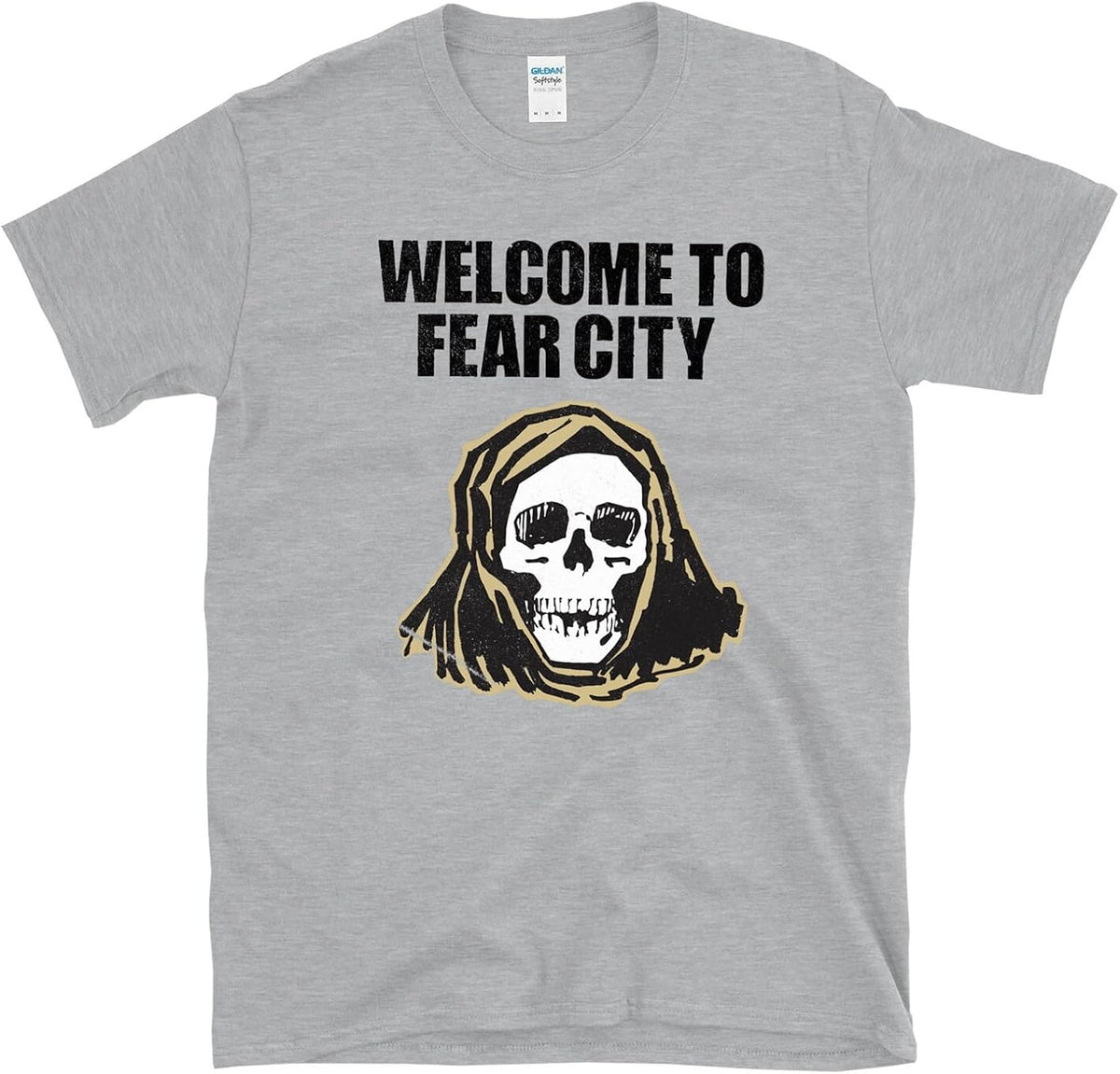 Welcome to Fear City - NYC New York 1977 Retro Tourism T-Shirt - Sport Grey