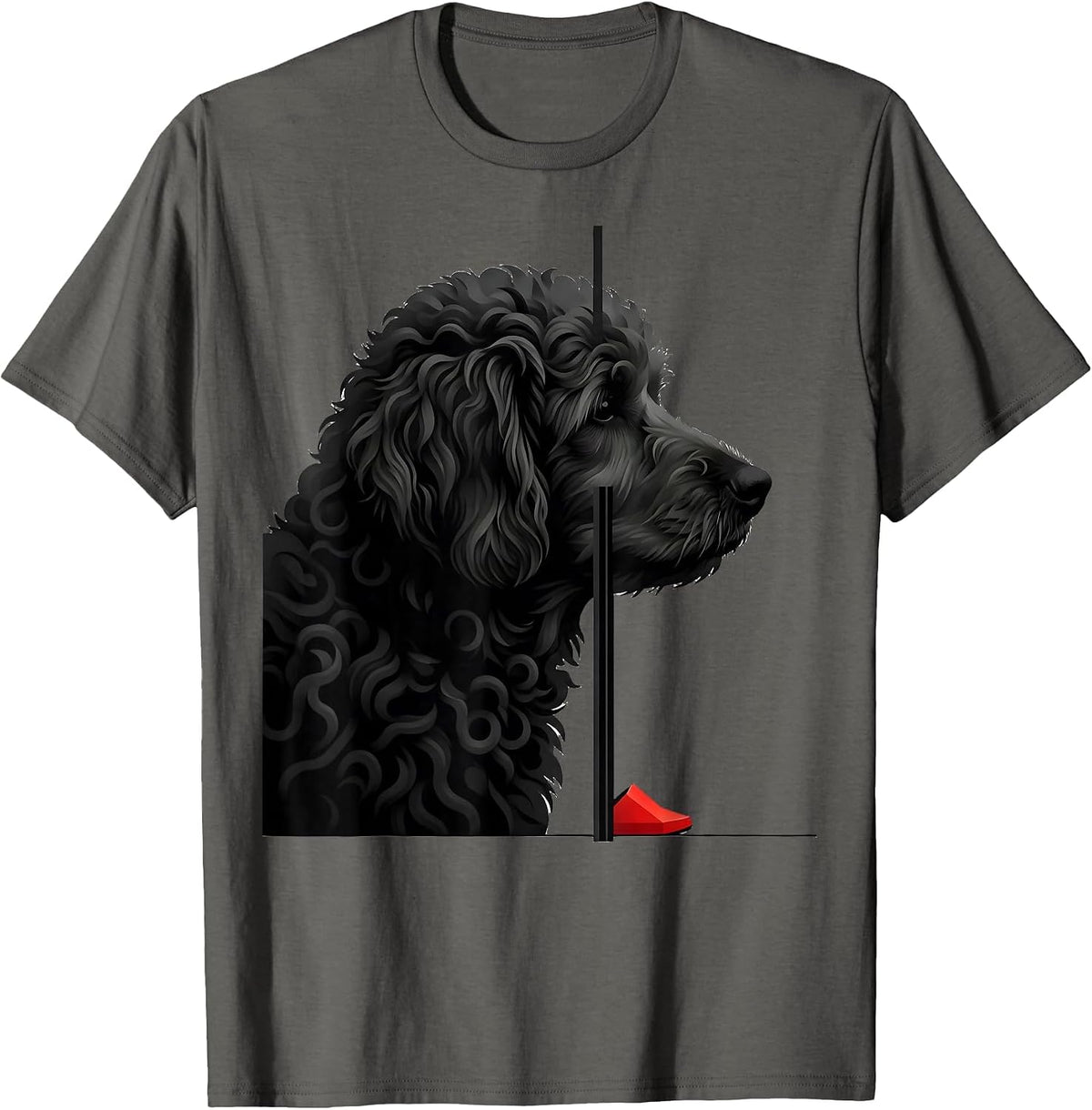 Goldendoodle Doodle Breed Owner Humor Swiss Style T-Shirt - Asphalt Grey