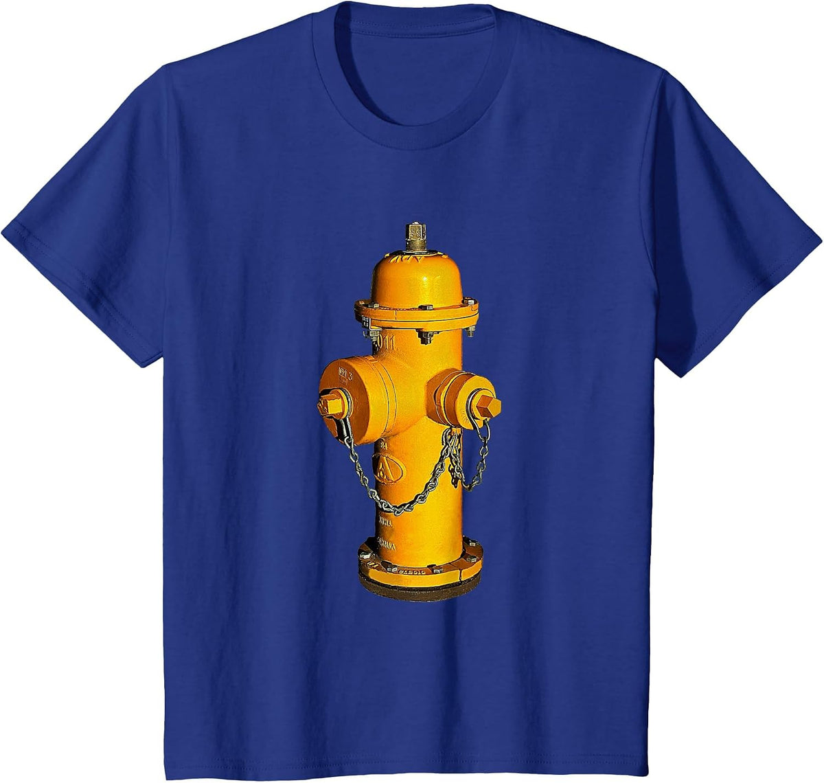 Fire Hydrant Fire Fireman Fighter T-Shirt T-Shirt - Royal Blue