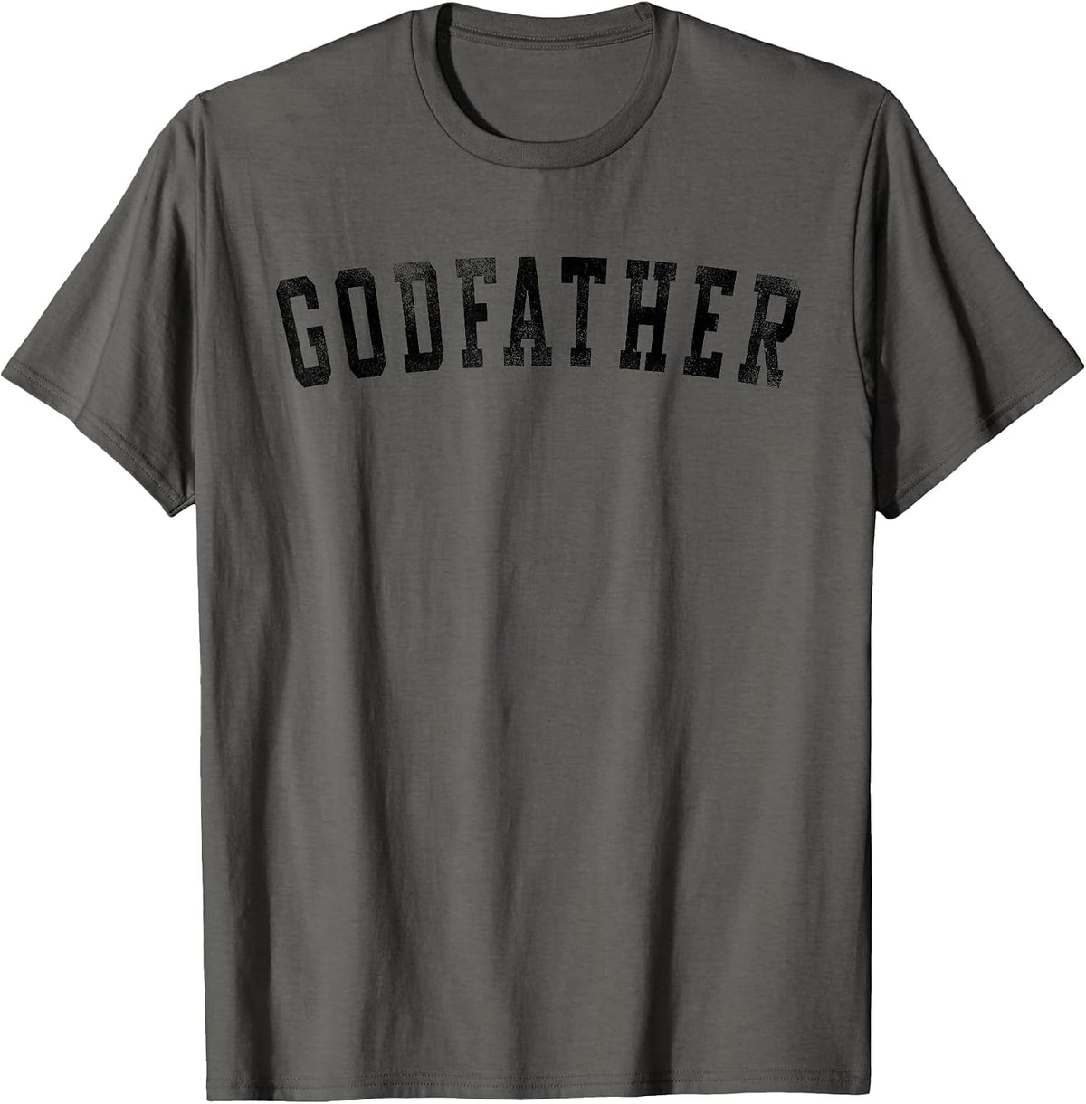 Godfather - Classic Bold Font Birthday Godfather T-Shirt - Asphalt Grey