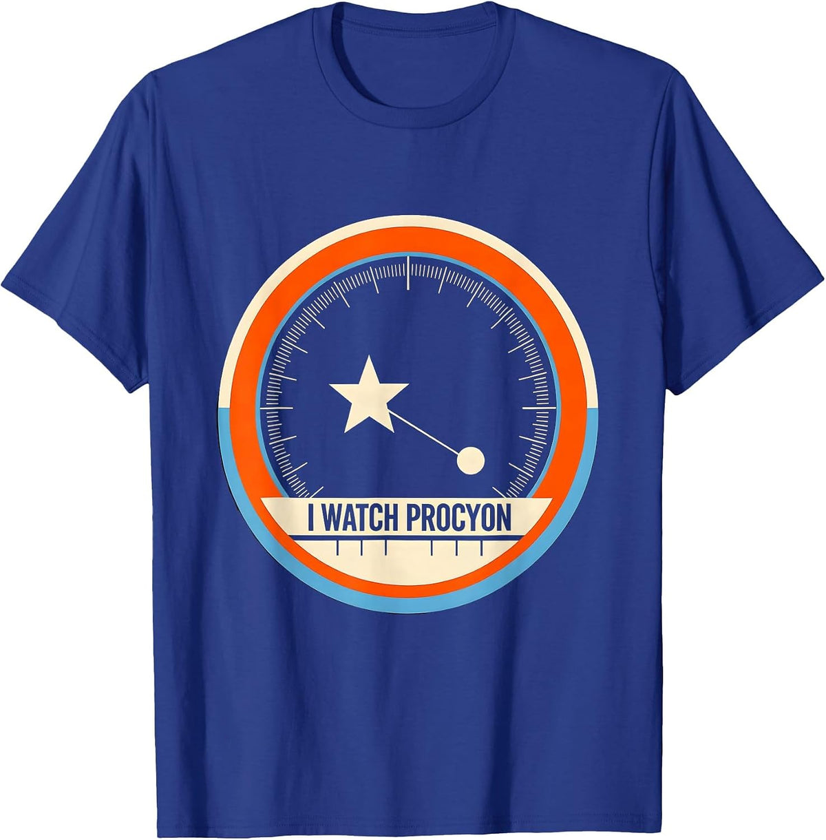 I Watch Procyon Celestial Astronomy Stargazer Nerd Gift T-Shirt - Royal Blue