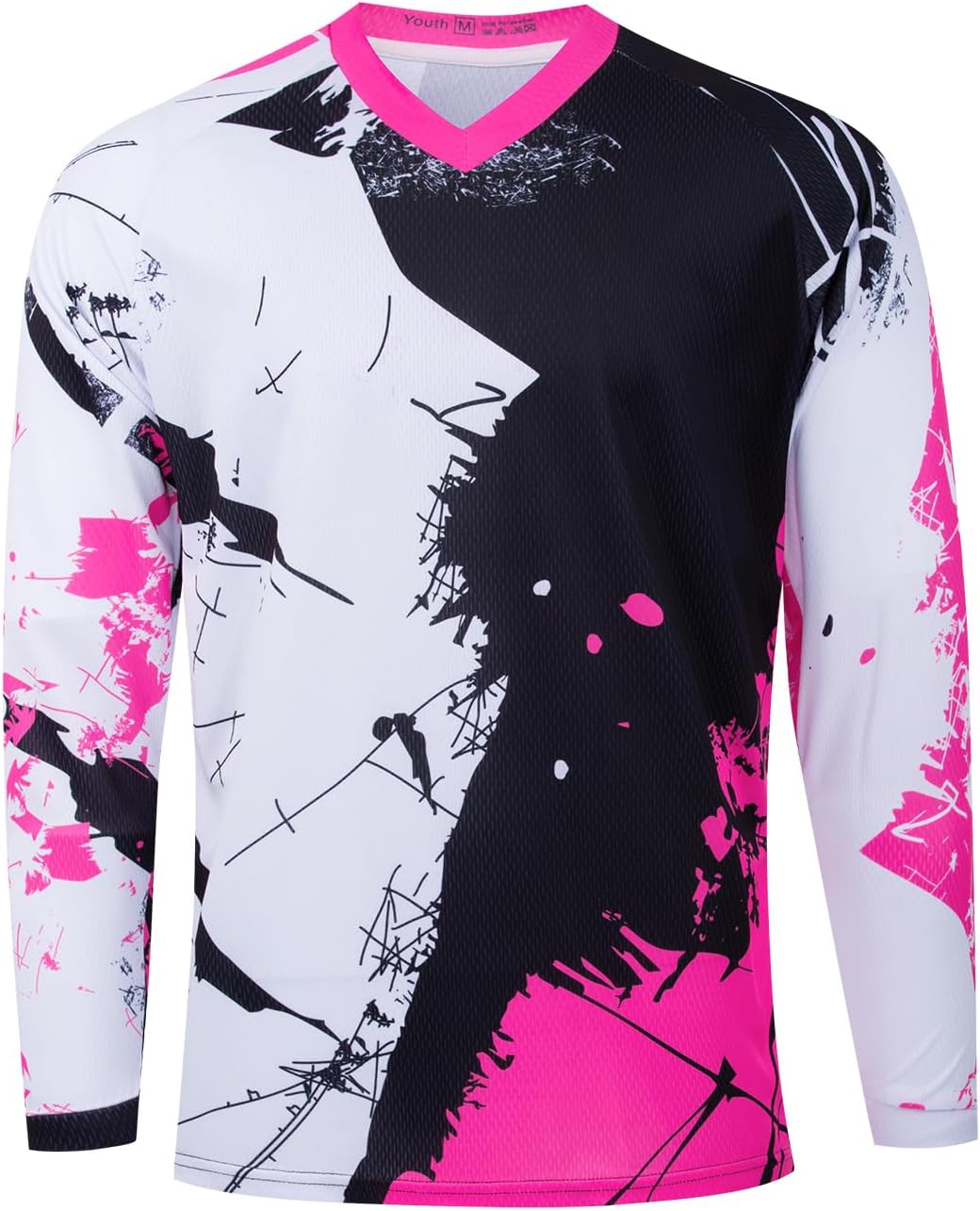 Dirt Bike Jersey Men Cycling Top Mountain Bike Motocross Long Sleeve Shirt Downhill Top Clothing - 255
