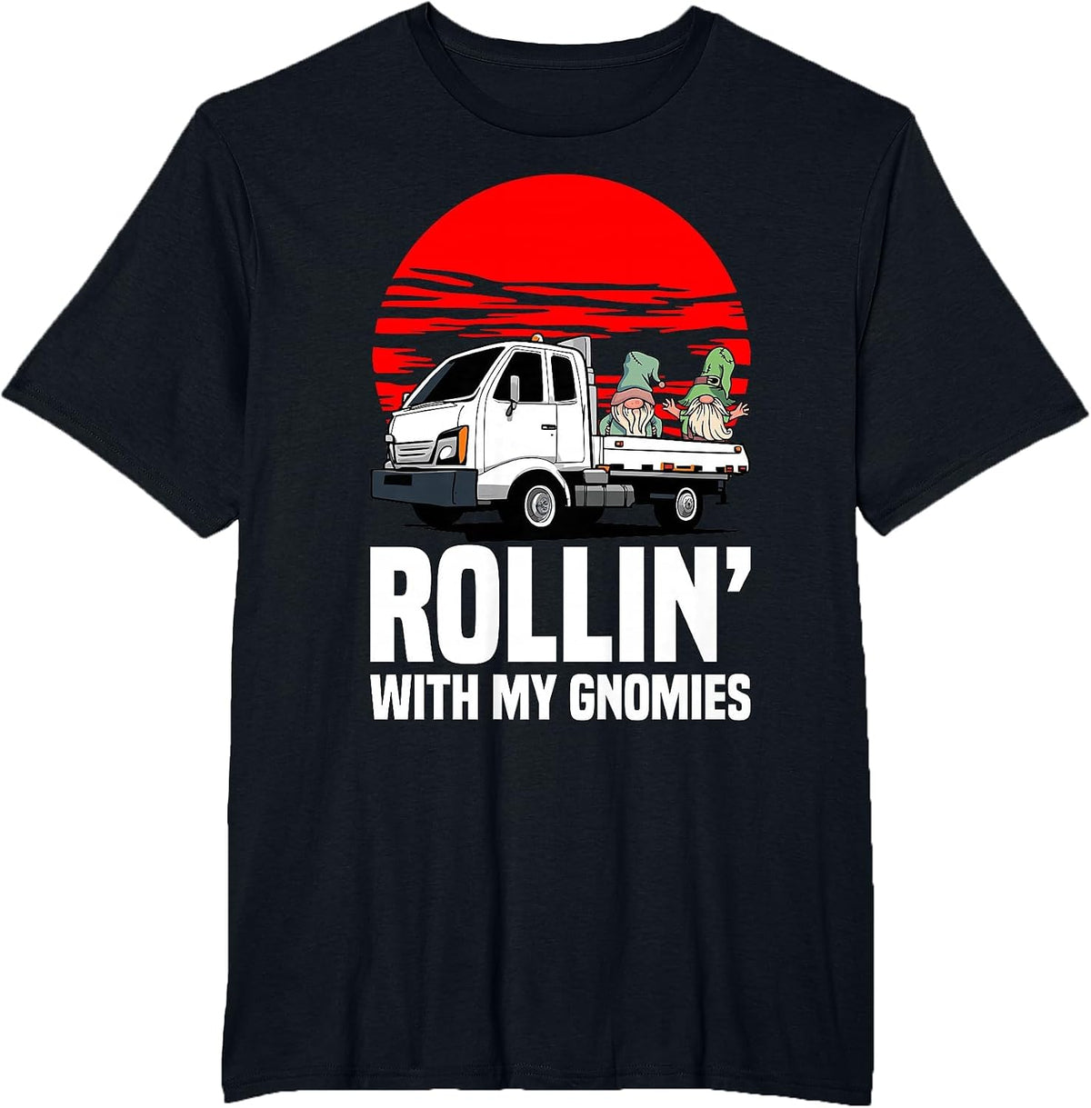 Japanese Mini Truck Lover Rollin Driver Kei Trucks T-Shirt - Black