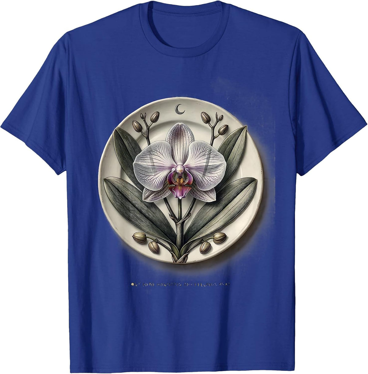 Out Here Haunting The Feelings Beat Halloween School T-Shirt - Royal Blue