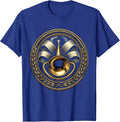 Trumpet Smoke Jazz Graphic Tee T-Shirt - Royal Blue