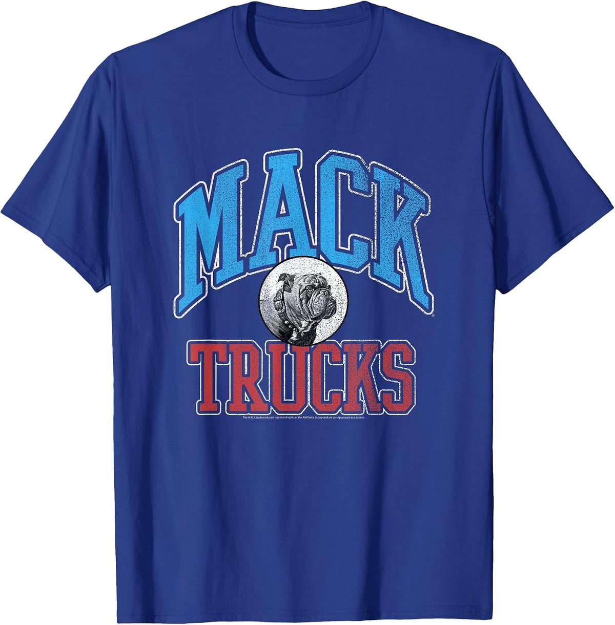 Mack Trucks Athletic Logo T-Shirt - Royal Blue