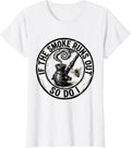 Women's If The Smoke Runs Out So Do I Funny Beekeeper Humor T-Shirt - White