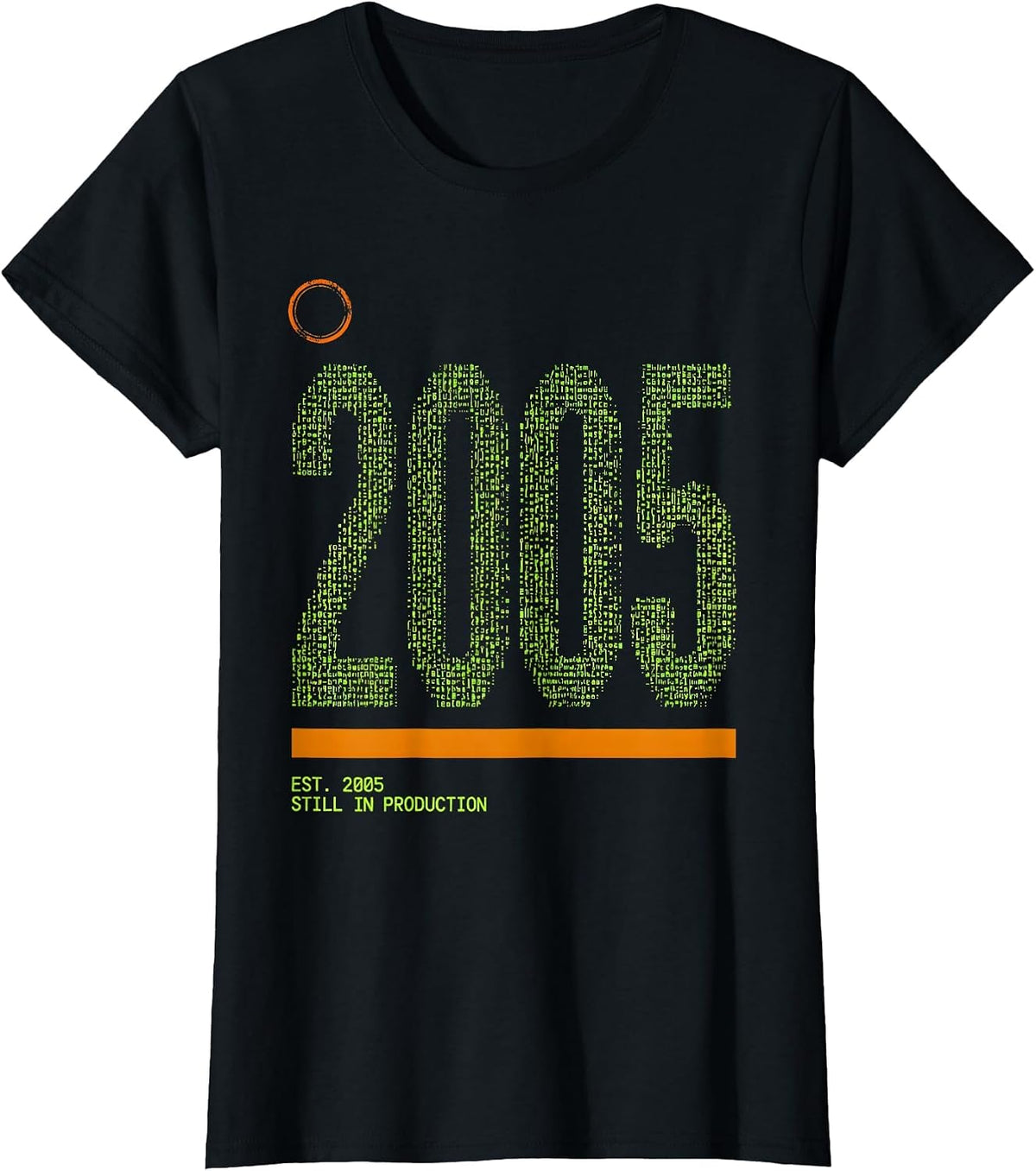 Est. 2005 Still In Production Vintage Birthday Edition T-Shirt - Black