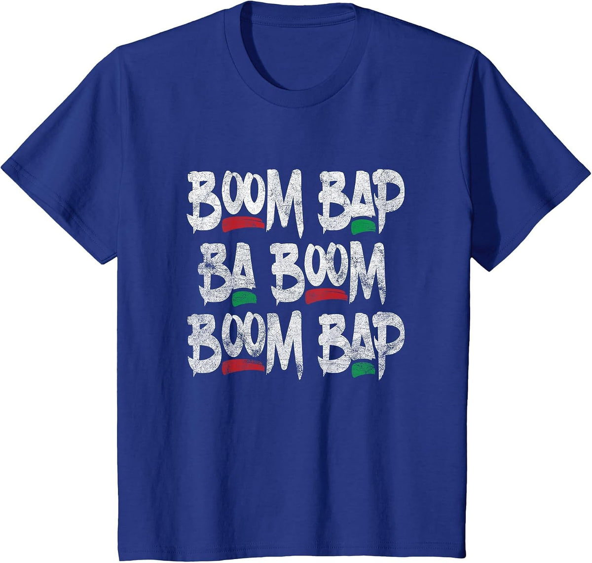 Boom Bap 90's Hip Hop T-Shirt T-Shirt - Royal Blue