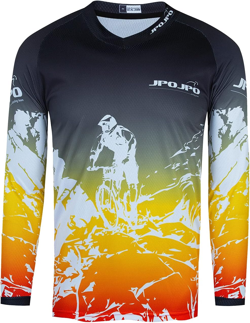 Dirt Bike Jersey Men Cycling Top Mountain Bike Motocross Long Sleeve Shirt Downhill Top Clothing - 234