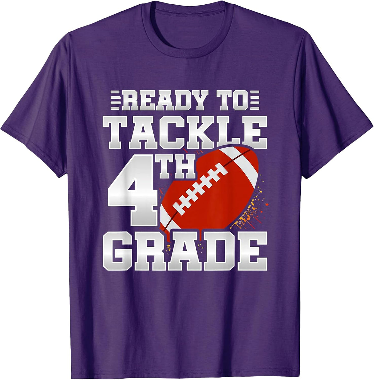 Ready to Tackle 4th Grade - First Day of School - 4th Grade T-Shirt - Black