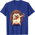 Dab Hedgehog Funny Animal Dance Meme Kids Humor Gift T-Shirt - Royal Blue
