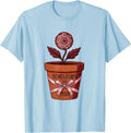 Men's Homegrown and Proud Garden Design T-Shirt - Baby Blue