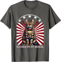 Blessed by My Bengal Cat Lover Design T-Shirt - Asphalt Grey