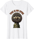 Women's This Is My Spire Quirky Hedgehog Lover Humor Kids Women T-Shirt - White