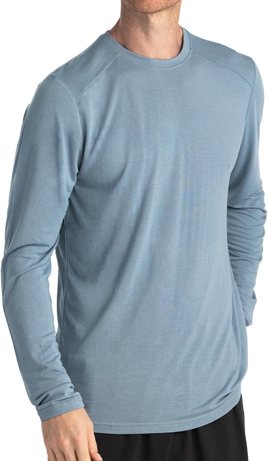 Free Fly Men's Lightweight Long Sleeve Shirt - Blue Fog