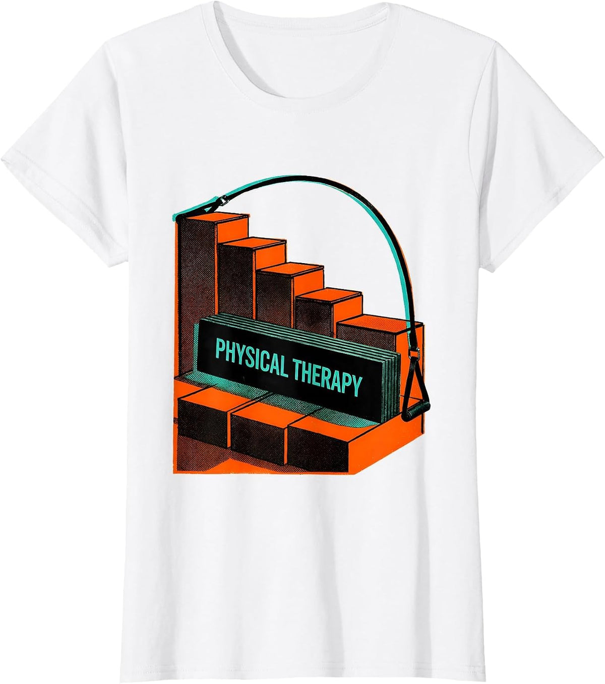 Physical Therapy Risograph Occupational Therapist PT Student T-Shirt - White