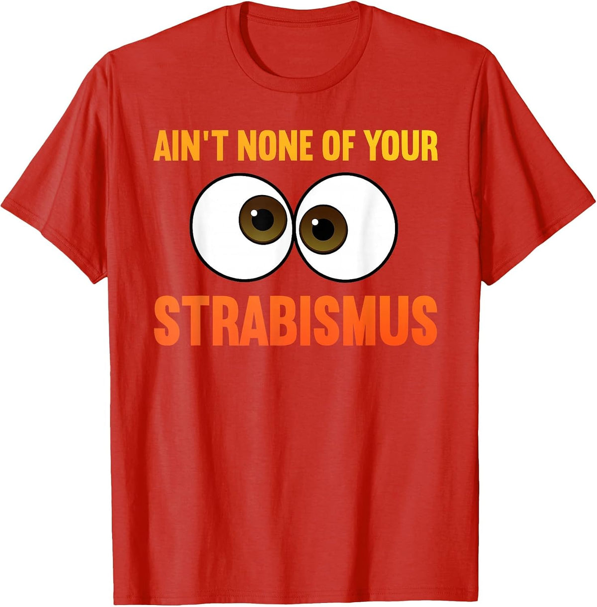 Funny Eye Surgeon Art for Men Women Eye Doctor Optometrist T-Shirt - Red