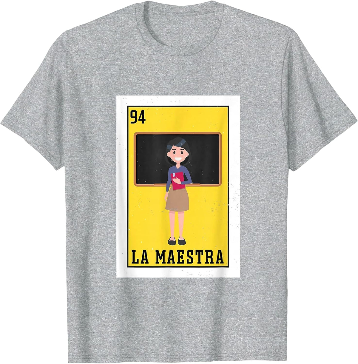 La Maestra T-Shirt - Heather Grey
