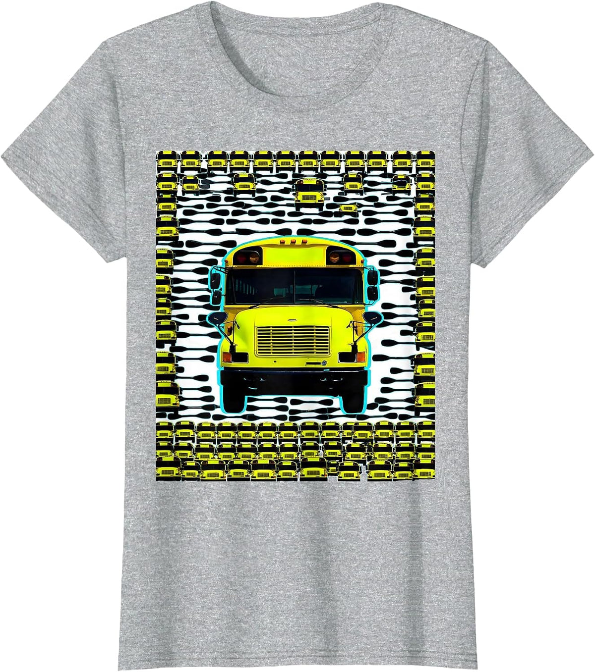 School Bus Driver Humor Appreciation Gift T-Shirt - Heather Grey