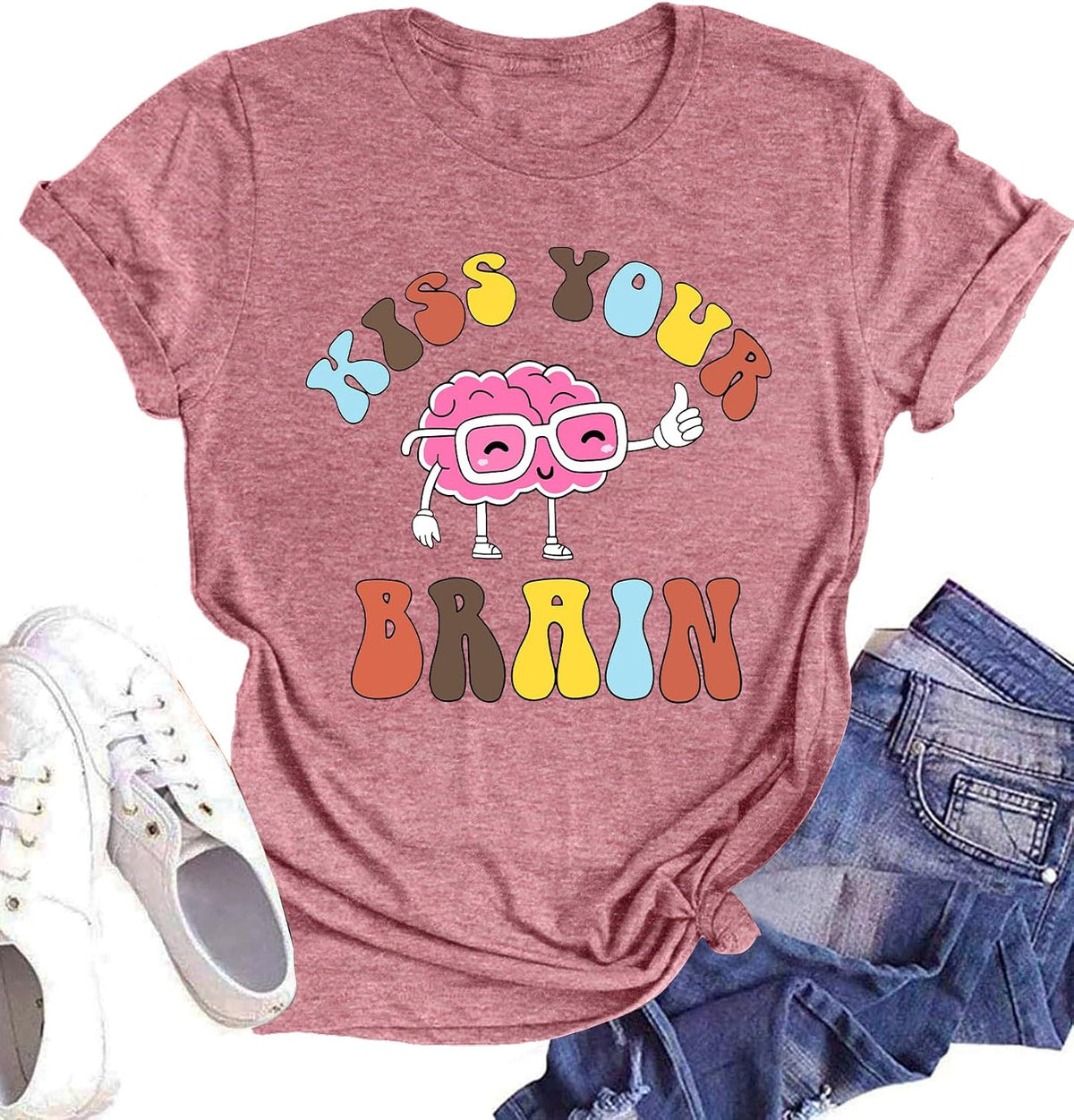 Special Education Teacher Shirts for Women SPED Teachers Graphic T-Shirts Teaching Life Gift Short Sleeve Tee Tops - C-pink
