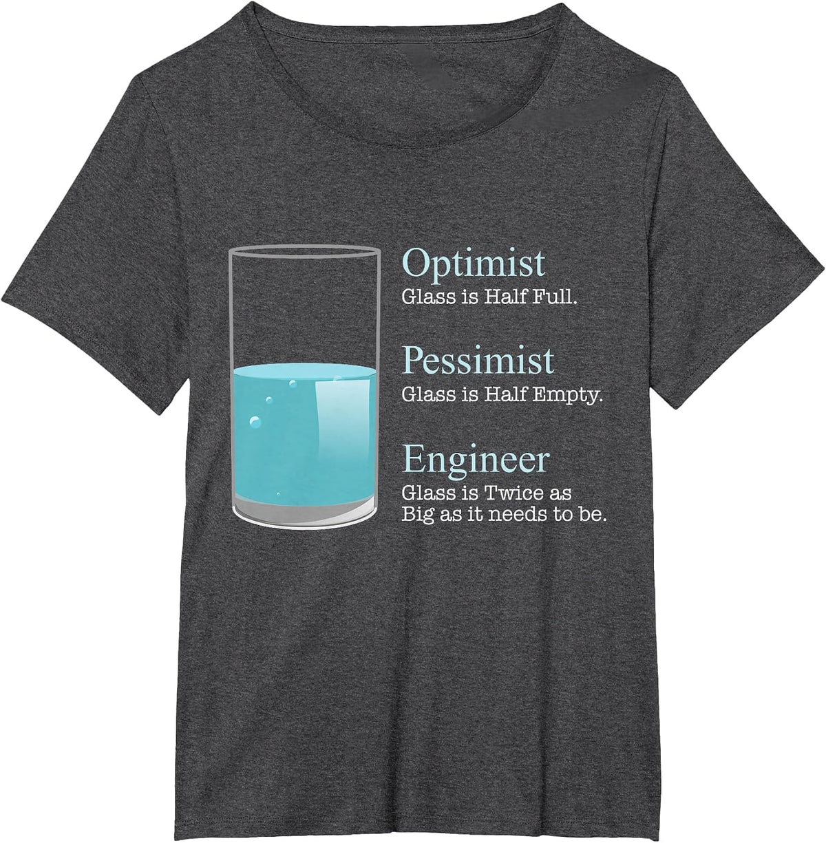 Funny Engineering Mechanical Electrical Civil Engineer Humor T-Shirt - Dark Heather Grey