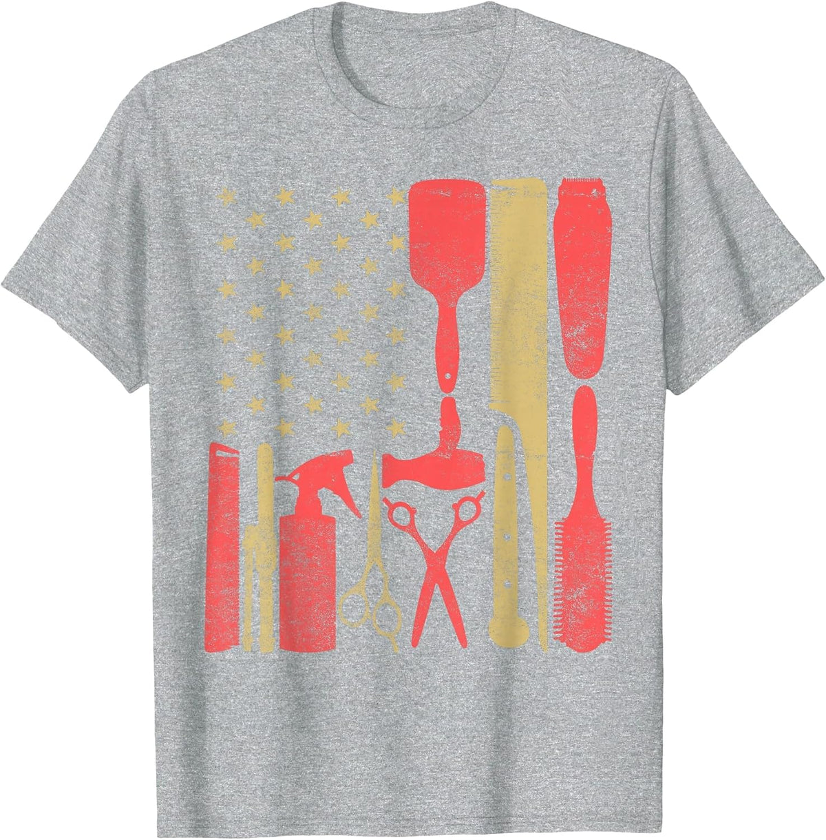 Hairdresser Hairstylist Beautician Hairdressing Hairstyling T-Shirt - Heather Grey